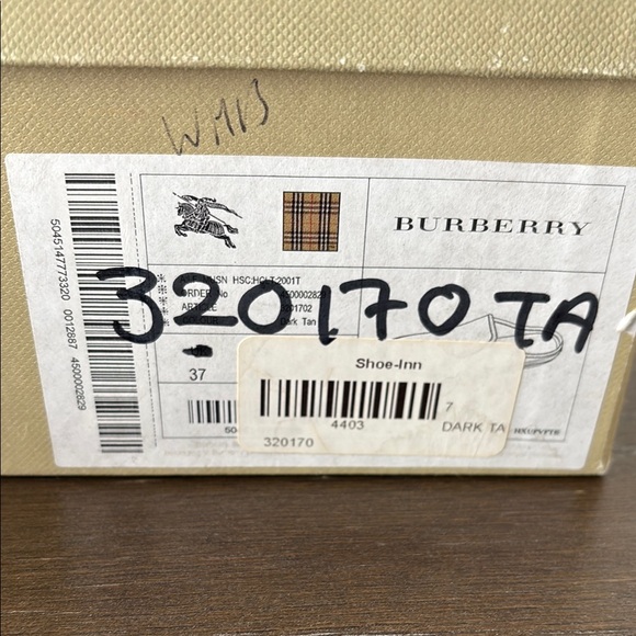 Burberry Brown and Black Mules - Picture 2 of 8